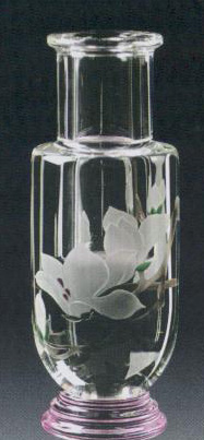 crystal vase