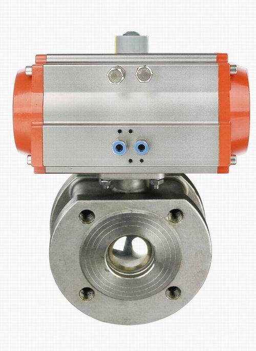 Pneumatic ball valve