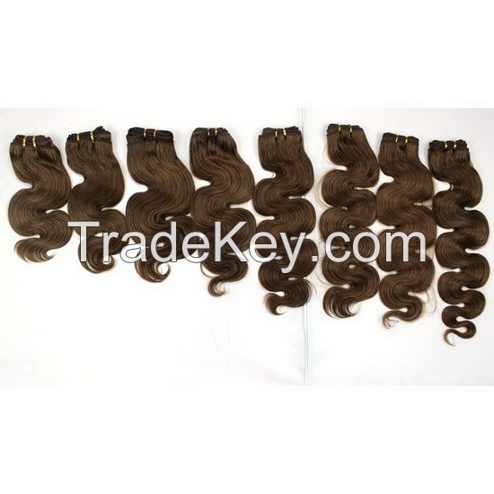 Body Wave remy Human Hair Weft/Extensions 50inch Wide #613