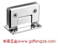 Glass door hinge