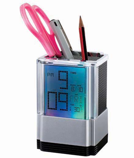 Penholder &amp; Colorful Calendar