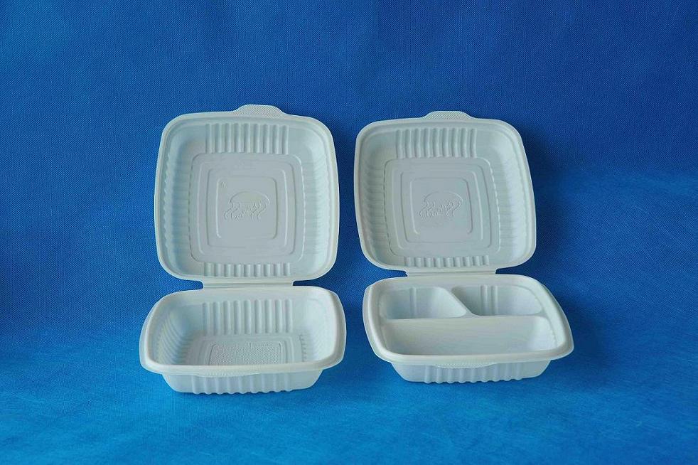 biodegradable corn starch lunch box