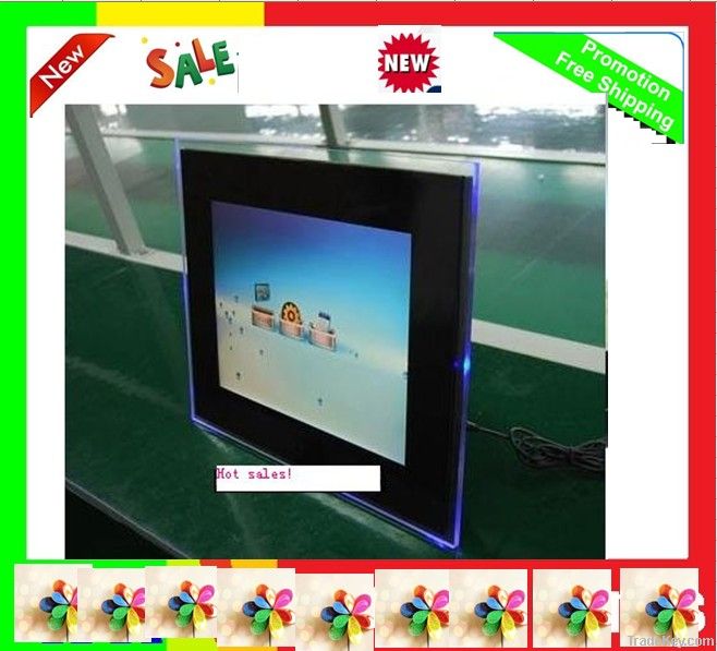 Guaranteed 100% 14 inch digital photo frame, free custom logo , HD(1024*