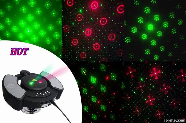 new design different pattern red green laser stage light projector