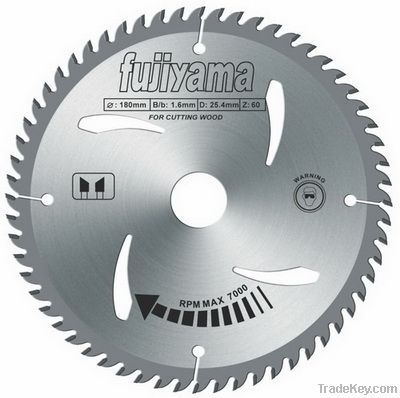 Industrial grade TCT saw blade-thin kerf