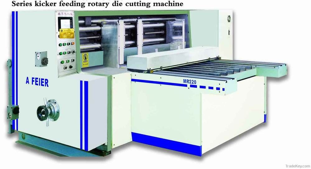 kiker feeding rotary die cutting machine for carton