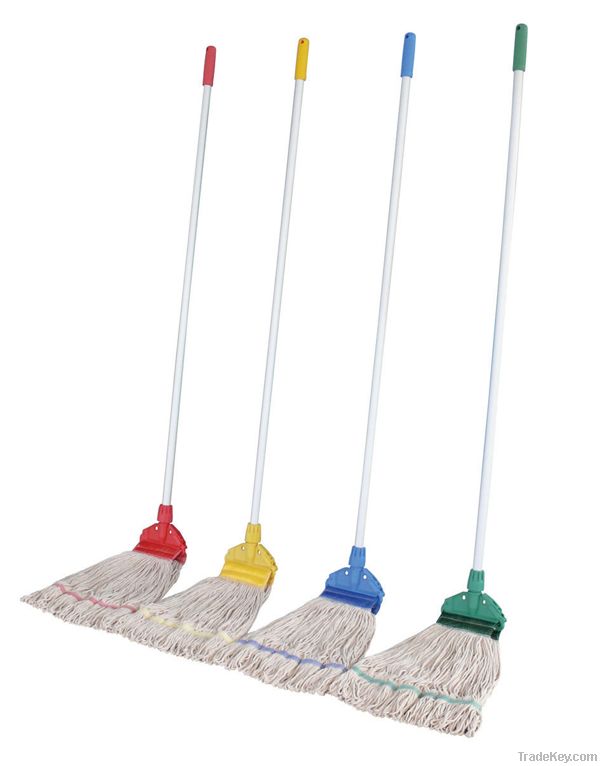 Microfiber string round mop