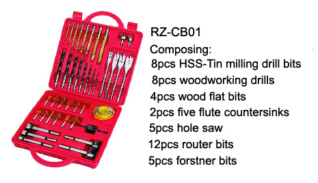 Woodworking tool set