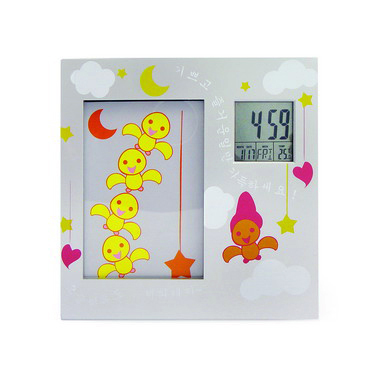 digital photo frame clock