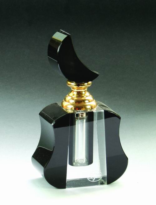 crystal perfume bottle