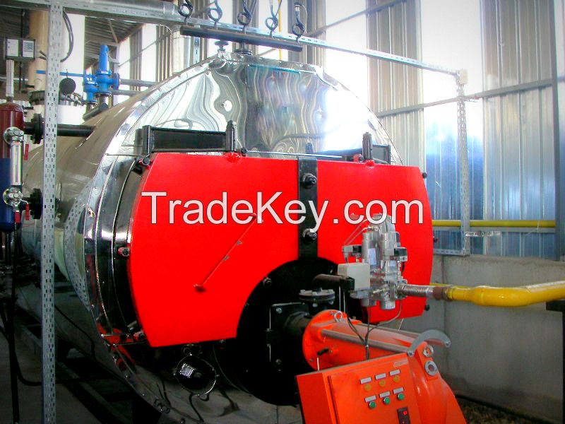 Three Pass Steam Boiler