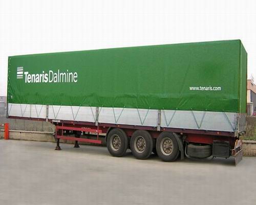 PVC laminated/knife coated tarpaulin