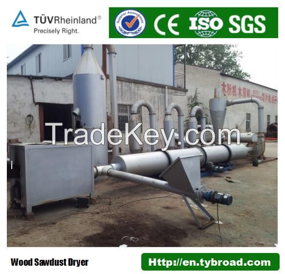 Manufacturer of Wood sawdust rotary drum dryer machine