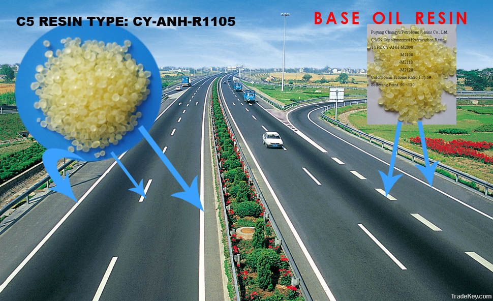 C5 petroleum resin for Hot melt Road marking paint