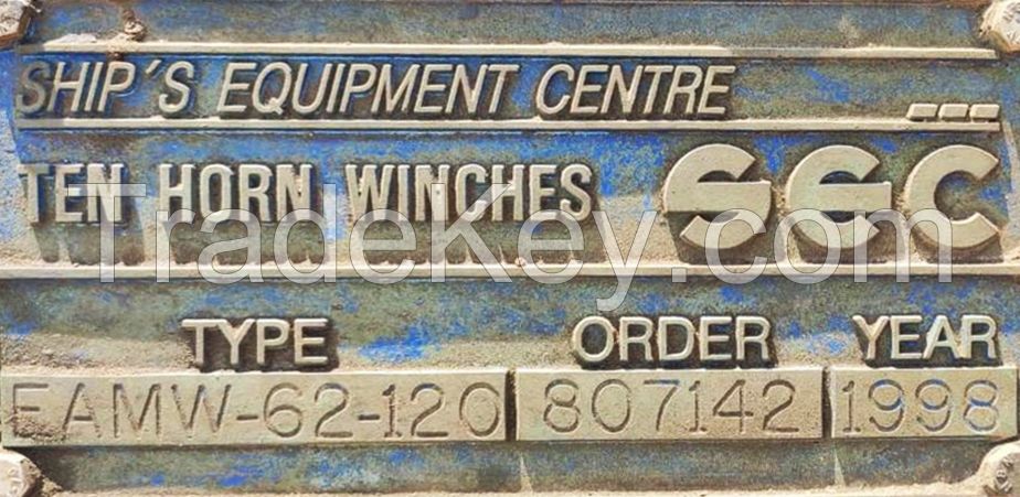 EAMW-62-120 &amp;amp;amp; EMW 120 Winches For Sale