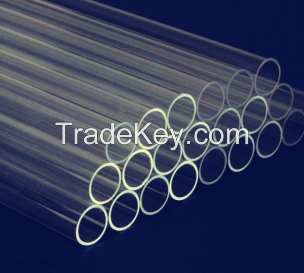 Clear Quartz Tube, Clear Quartz Rod, Clear Quartz Rod, Translucent Quartz Tube, Translucent Quartz Rod