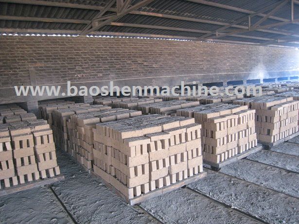 small brick factory with hoffman kiln and tunnel dryer