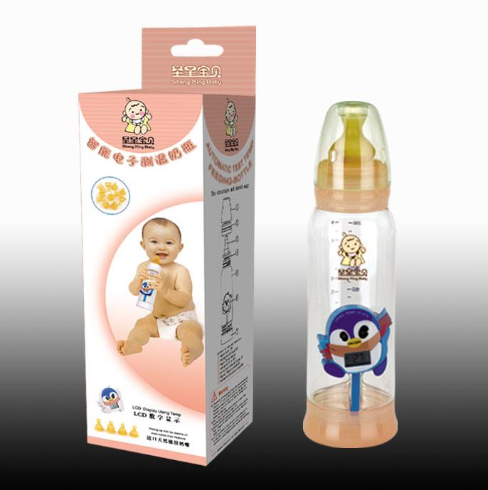 Shengxingbaby thermometer feeding bottle