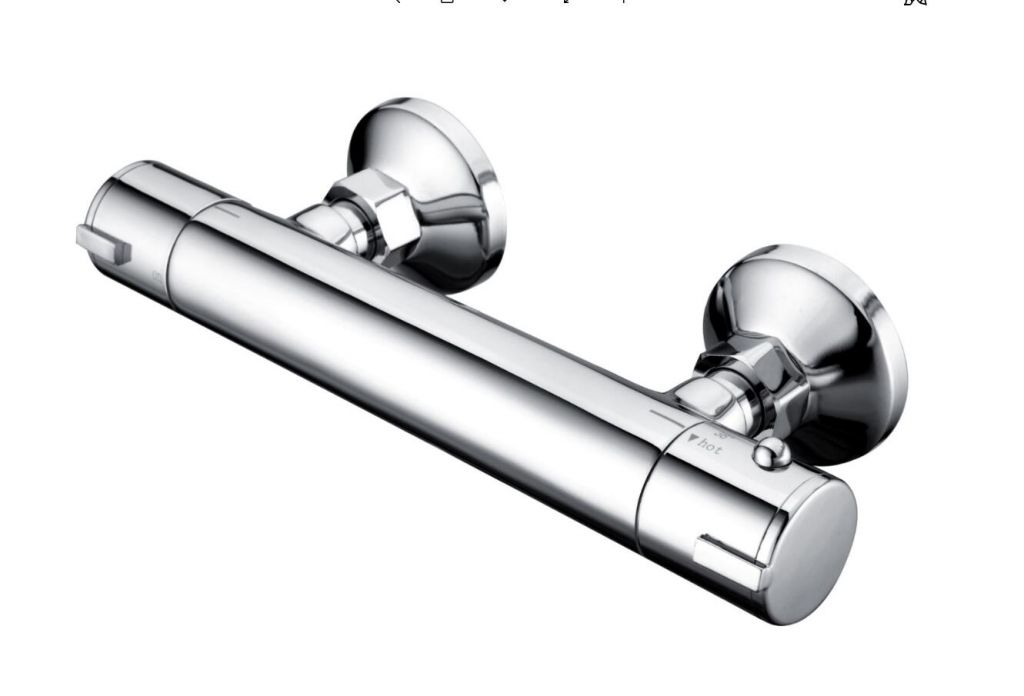 Thermostatic shower valve, shower bar, shower mixer