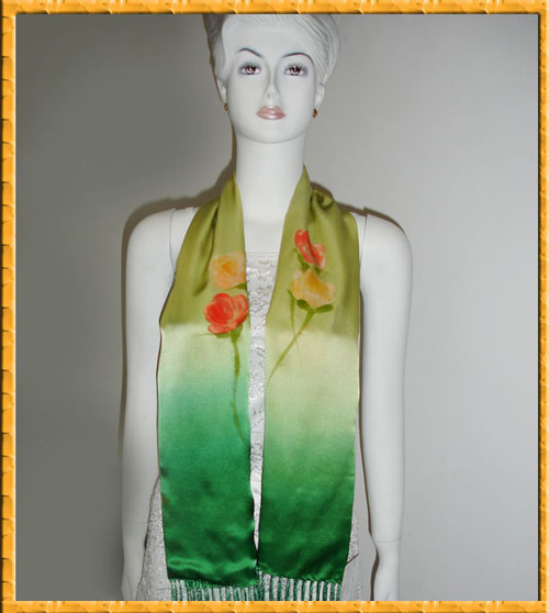 Silk Long Scarf