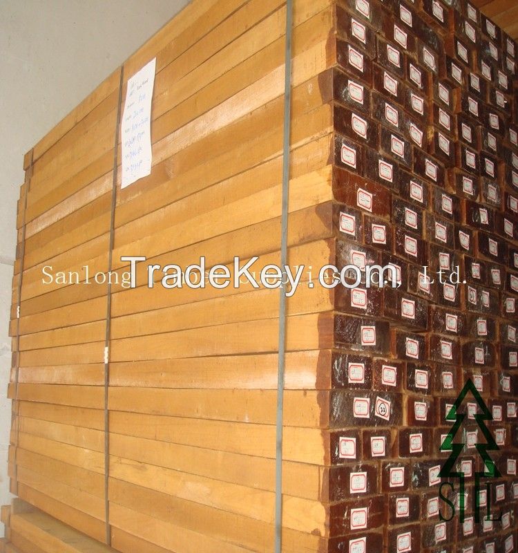 Top Quality Burma Teak Sawn Timber for Luxury Yacht Decking, Customized Size of Teak Decking for Yacht