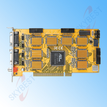 4CH H.264 DVR card