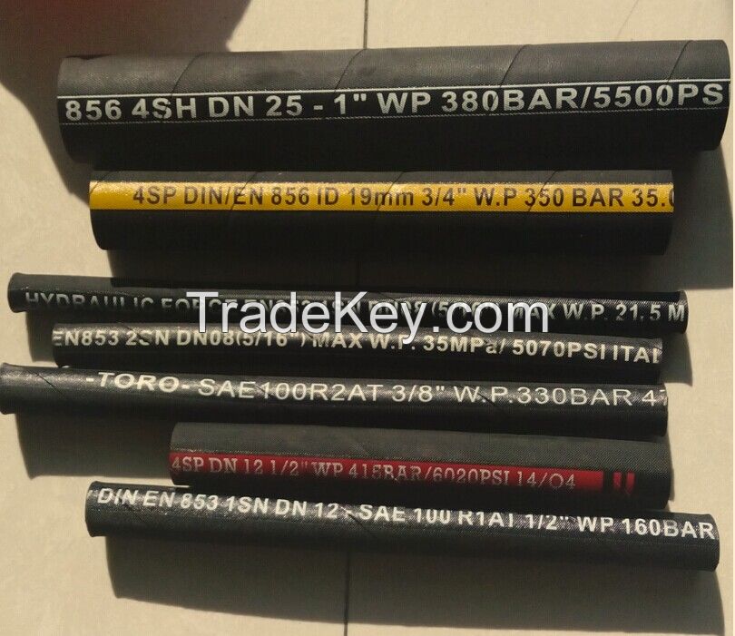 Hydraulic rubber hose