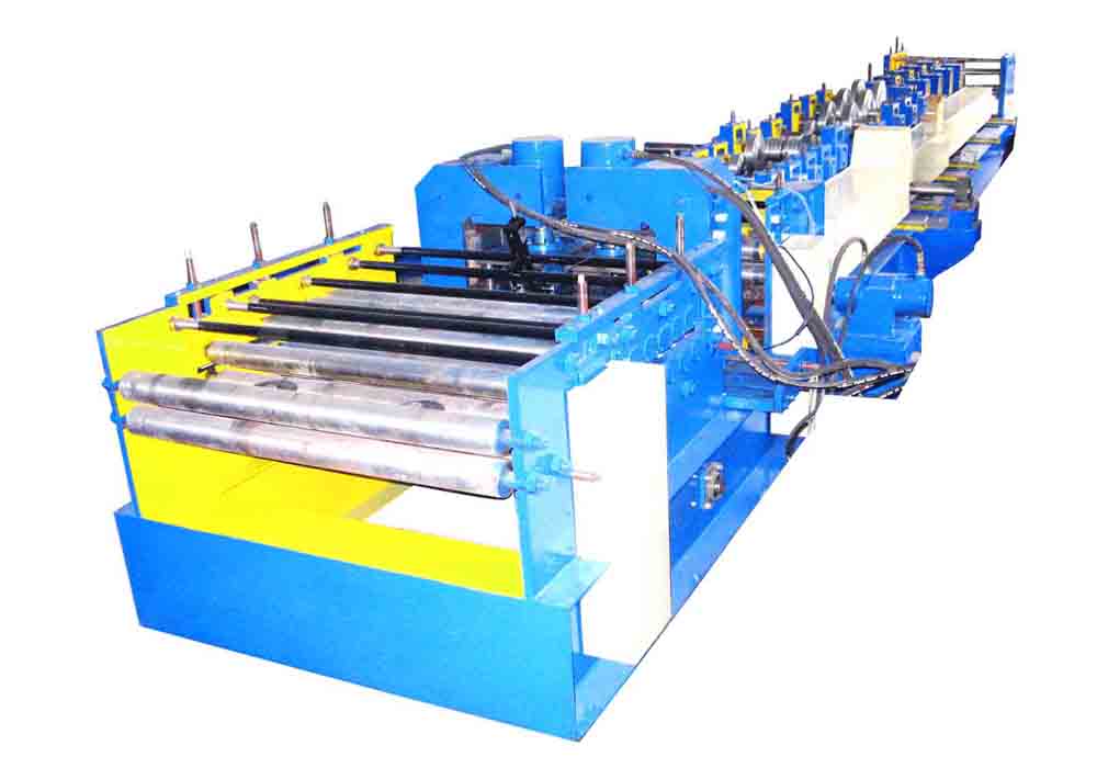 Cable tray roll forming machine