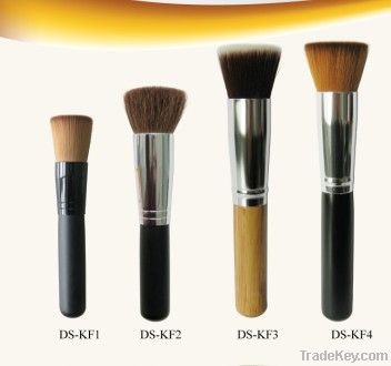 Flat top powder brush