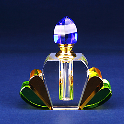 crystal perfume bottle