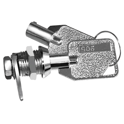 Cam lock with tubular 2 keys