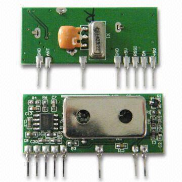 434MHz ASK RSSI superheterodyne receiver