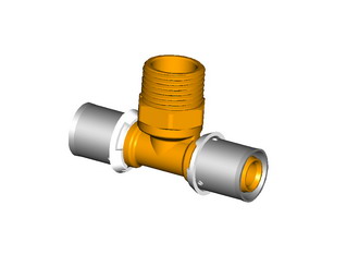 Press fittings for PEX/PB pipes-S91-004