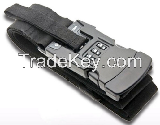 Coded lock luggage scale