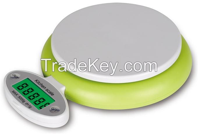 Novel Digital Food Scale With Folding LCD