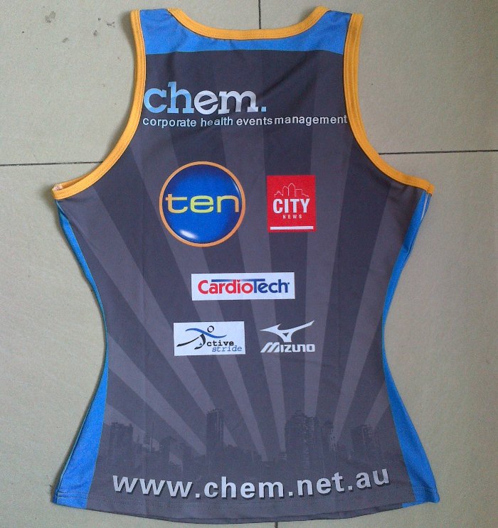 Female Running Singlet Dry Fit