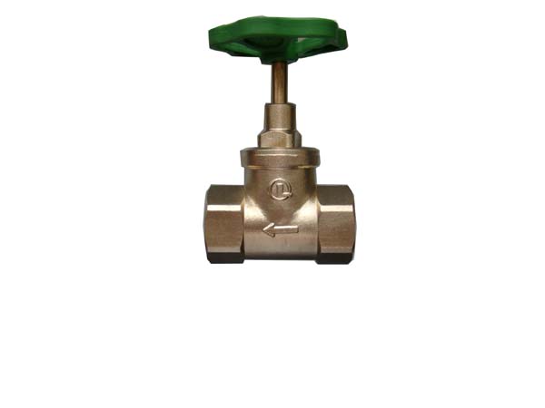 Brass stop valve