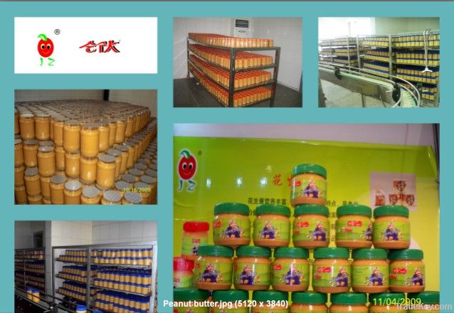 Peanut butter 340G(China peanut butter factory)