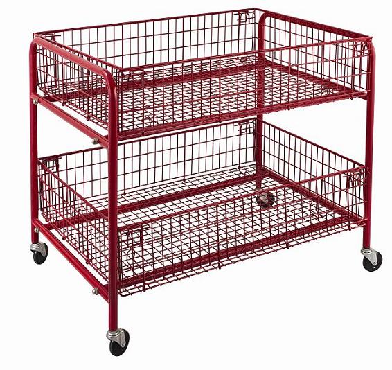 storage rack, trolley, wire rack