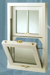 PVC America Style Double Hung Window