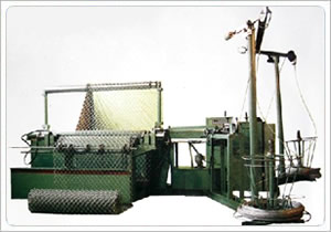 chain link fence machine , diamond mesh machine