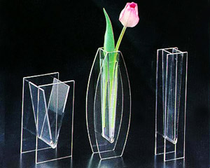 Acrylic vase