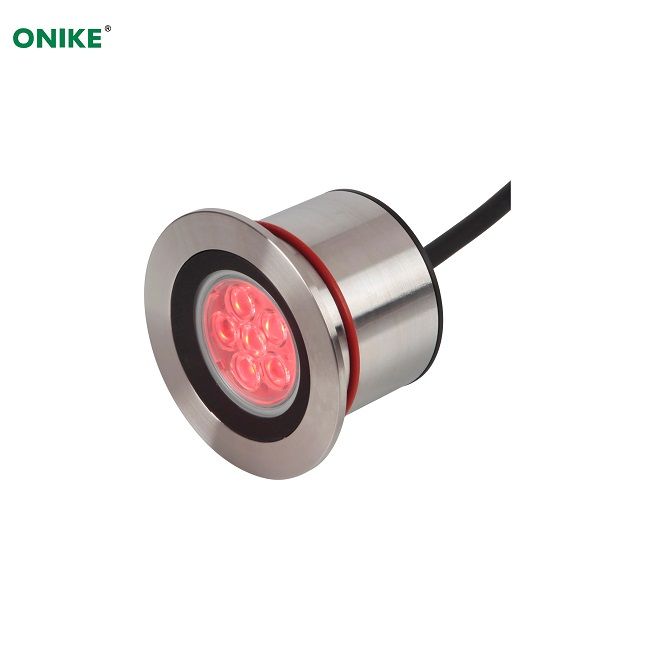 IP67 24V 6W recessed RGB led inground driveway light