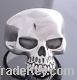 KEITH RICHARD STERLING SILVER ROCKER BIKER SKULL RING