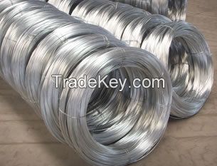 Hot dipped galvanized steel wire