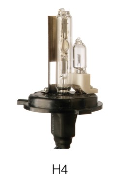 HID bi-position lamp