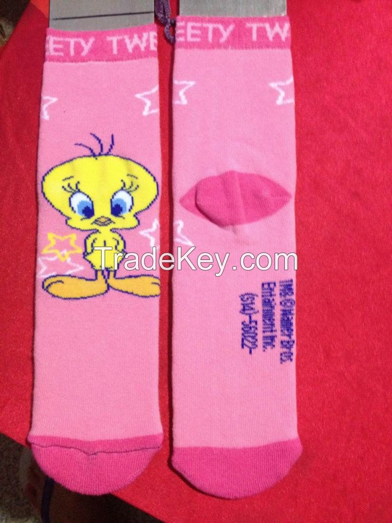 terry socks for children girl