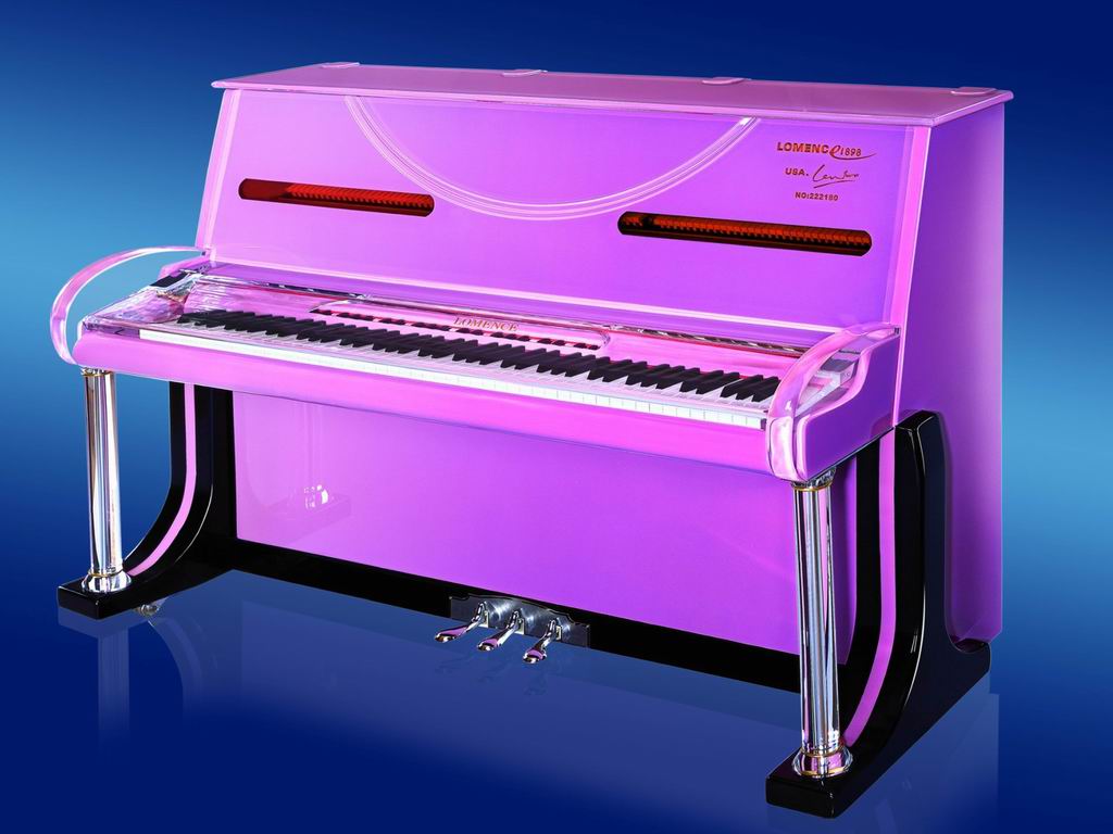 crystal purple piano