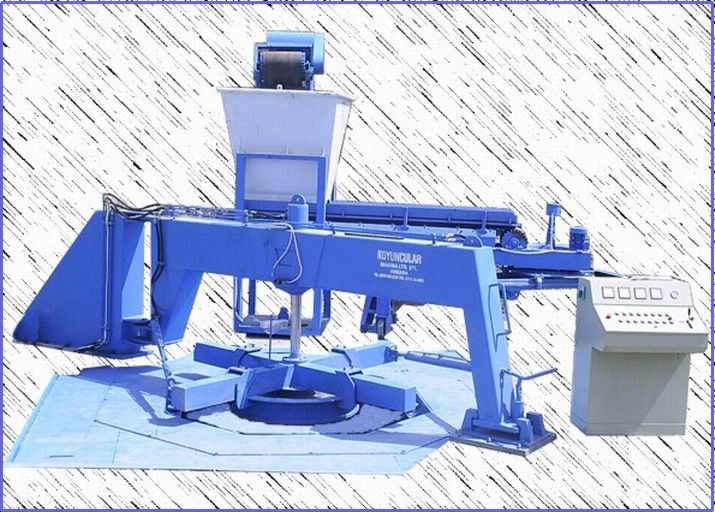 Kms 800 - 1200 Concrete Manhole Machine