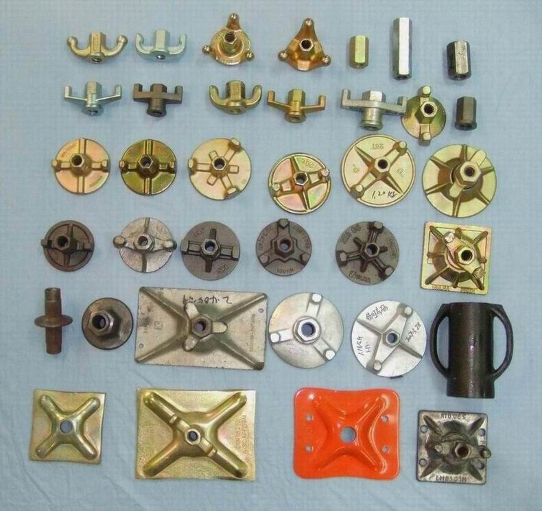 Scaffold/Formwork accessories, Plates, Wing Nut & Pins